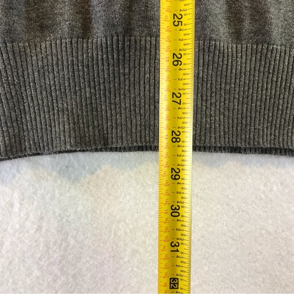 Ecko Unltd. Vintage gray knit hoodie size large, rare unique skull graphic, - Picture 5 of 6